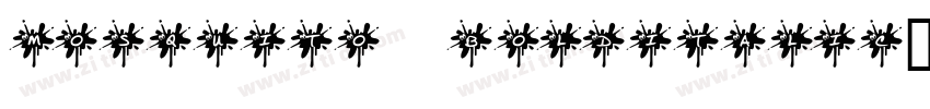 Mosquito BoldItalic字体转换